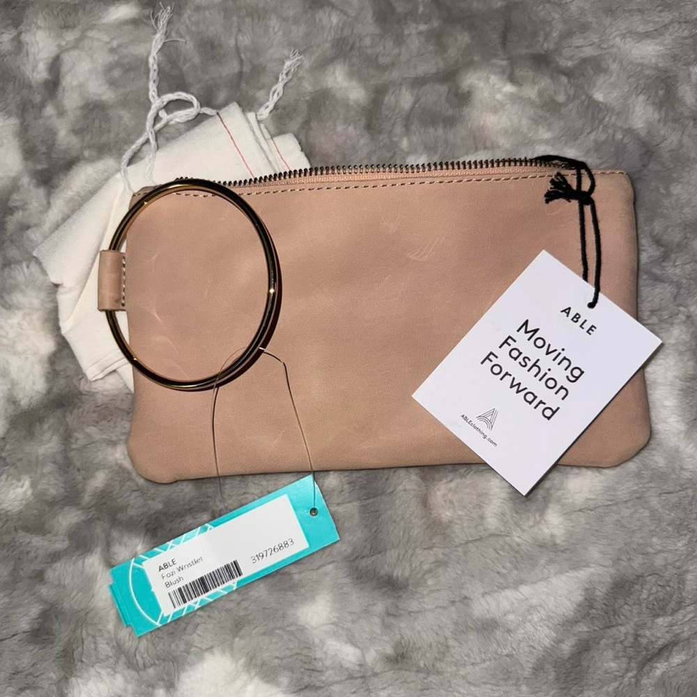 Able Women's Blush Wristlet Clutch